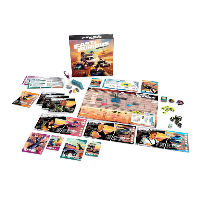 Funko Pop Games! Movie: The Fast & The Furious - Highway Heist Game - لعبة